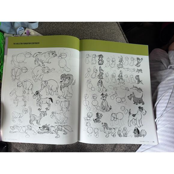 CARTOONING ANIMATION BOOK 1 BY WALTER FOSTER - Picture 2 of 4